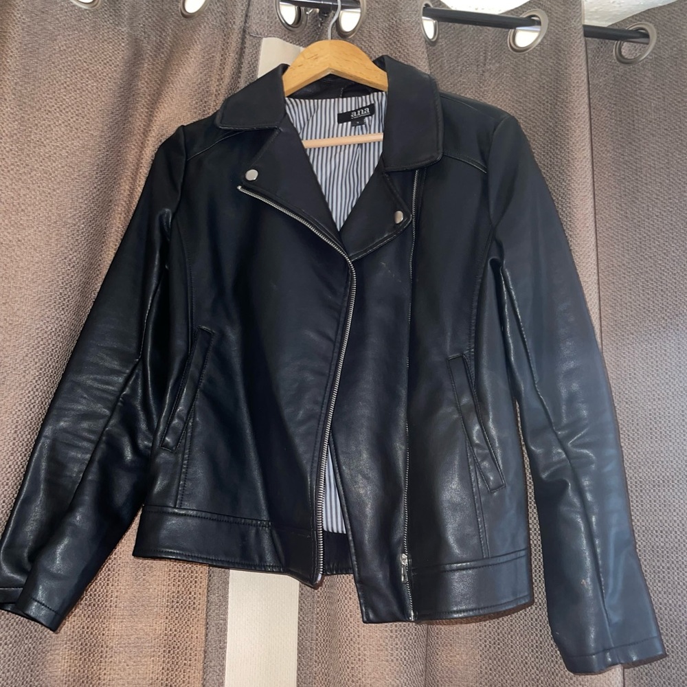 Women Leather Biker Jacket